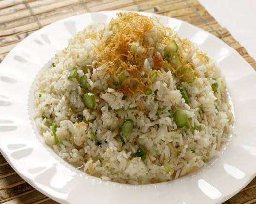 38. Scallop, Egg White and Dried Scallop Fried Rice 瑤柱蛋白帶子炒飯